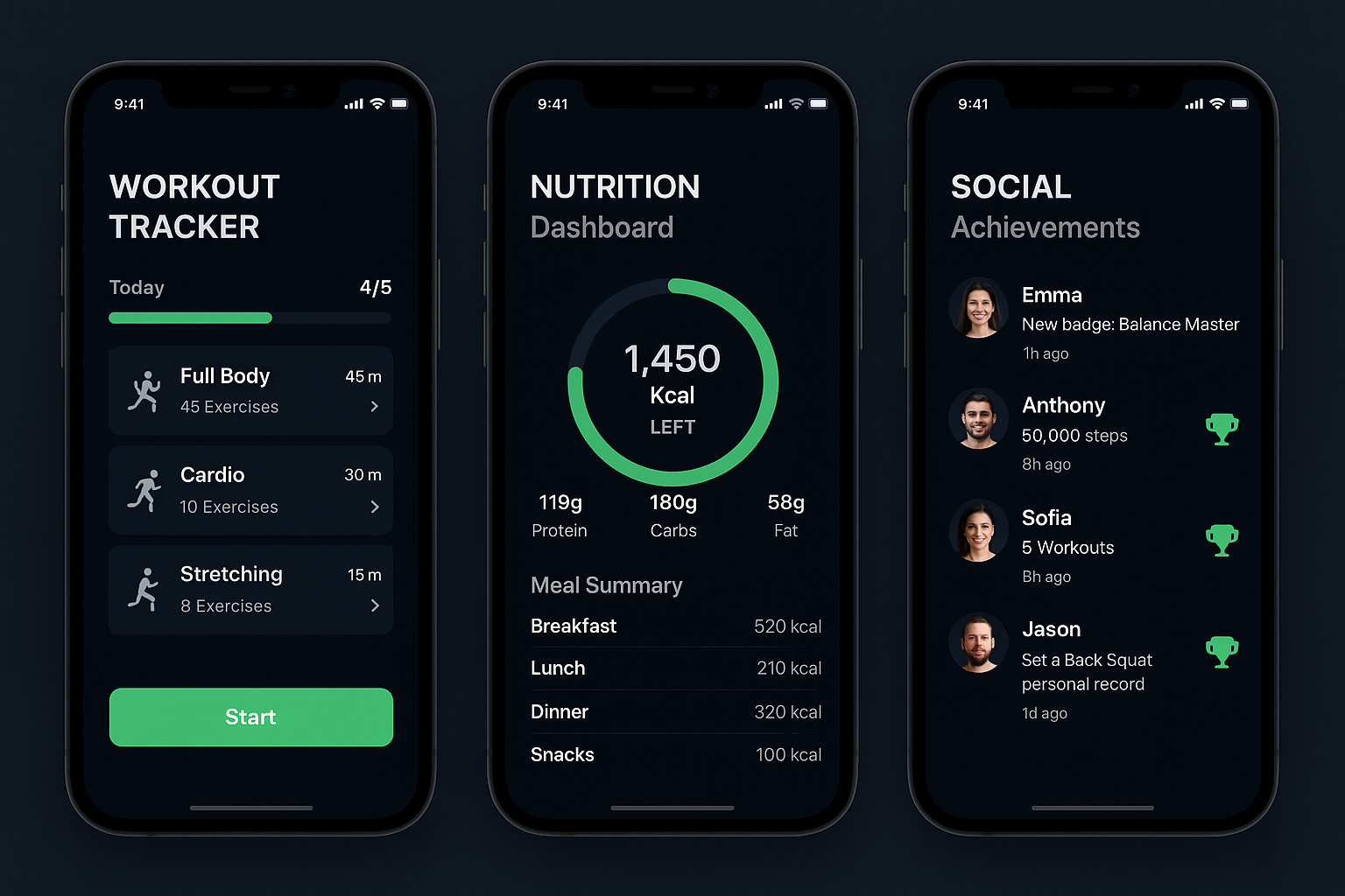 Fitness & Wellness App